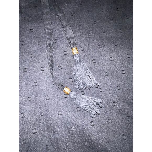 Anthropologie E by Eloise Swiss Dot Capri Pants With Crochet Lace Hem - Size‎ XS - Picture 3 of 11